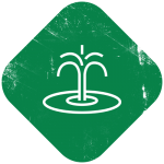 Fountains and water features