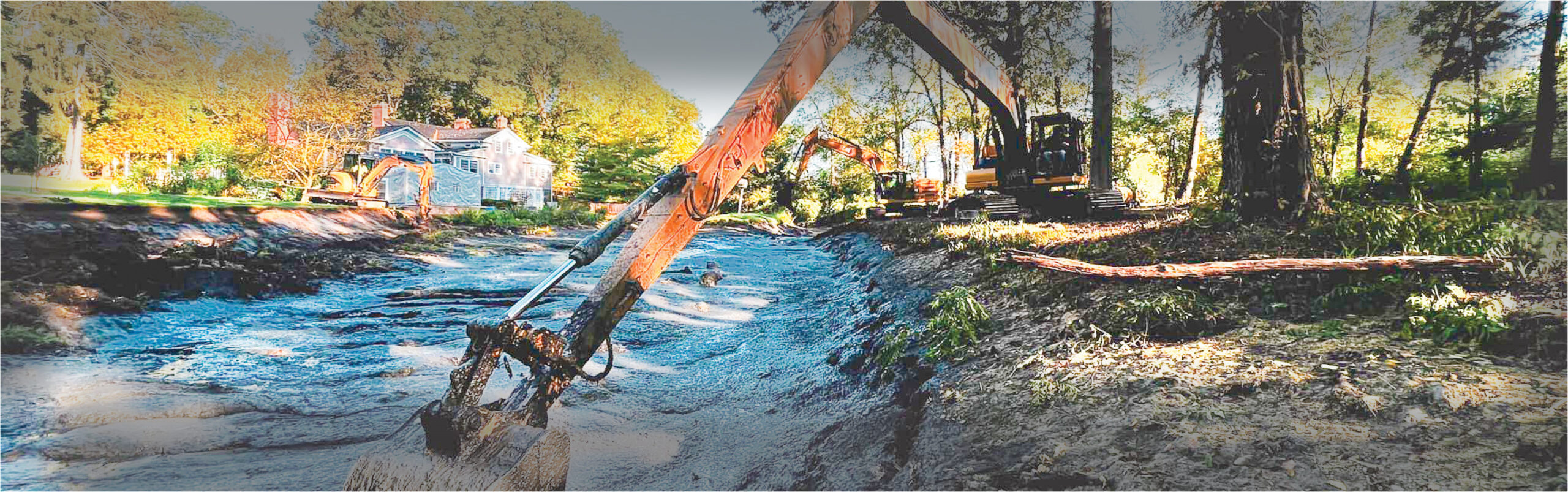 Pond Construction Header for Website